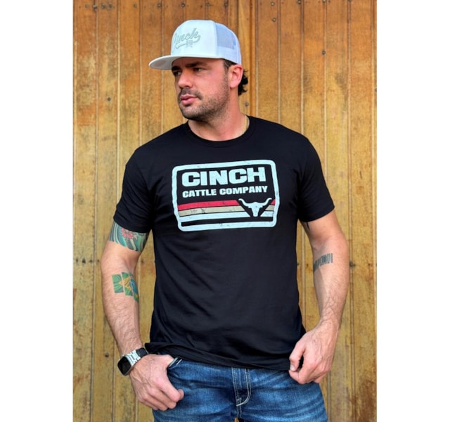 Camiseta Cinch  MTT1690609-BLK