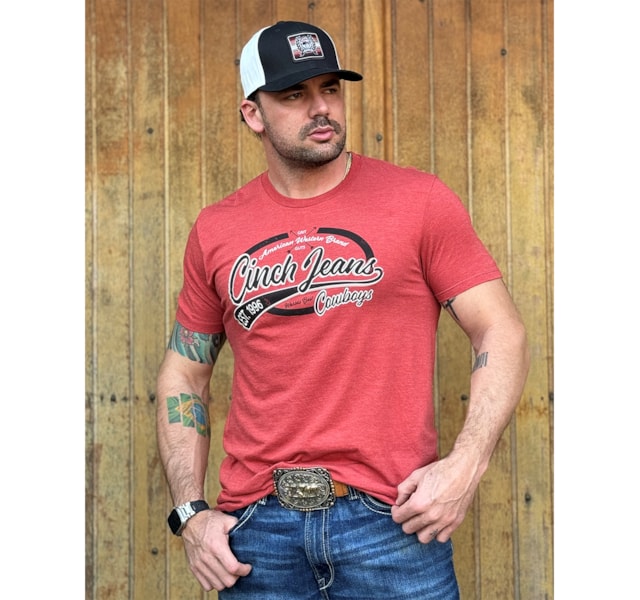 Camiseta Cinch MTT1690610-RED