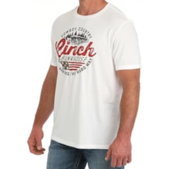 Camiseta Cinch MTT1690659- WHT
