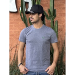 Camiseta Dock's 0944-453 Mescla Escuro