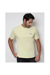 Camiseta Dock's 0944 Amarelo Claro