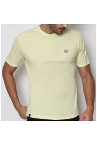 Camiseta Dock's 0944 Amarelo Claro