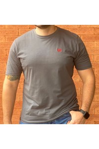 Camiseta Dock's 0944 Cinza Escuro