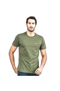 Camiseta Dock's Básica Verde Musgo 0944