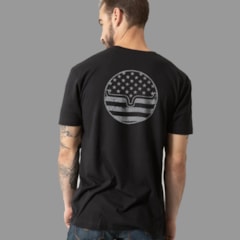Camiseta Kimes Ranch AMERICAN BULLSEYE Preto
