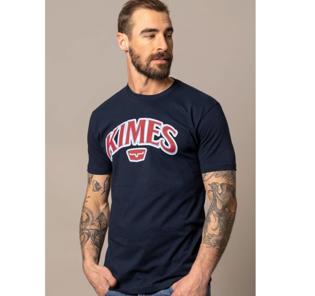 Camiseta Kimes Ranch KUBO Azul Marinho