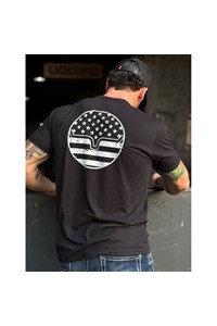 Camiseta Kimes Ranch Masc Preto AMERICAN BULL EYES