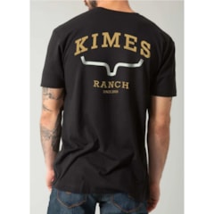 Camiseta Kimes Ranch Masc Preto SINCE 2009