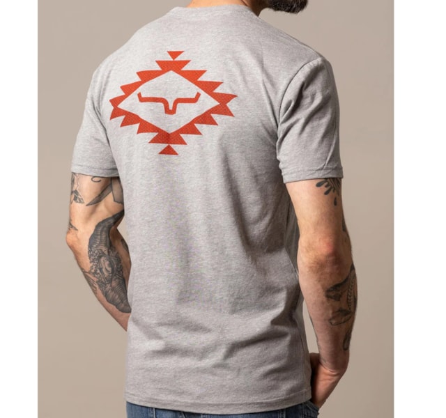 Camiseta Kimes Ranch SAN JUAN Cinza Escuro