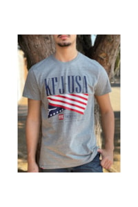 Camiseta King Farm 656 Cinza Mescla