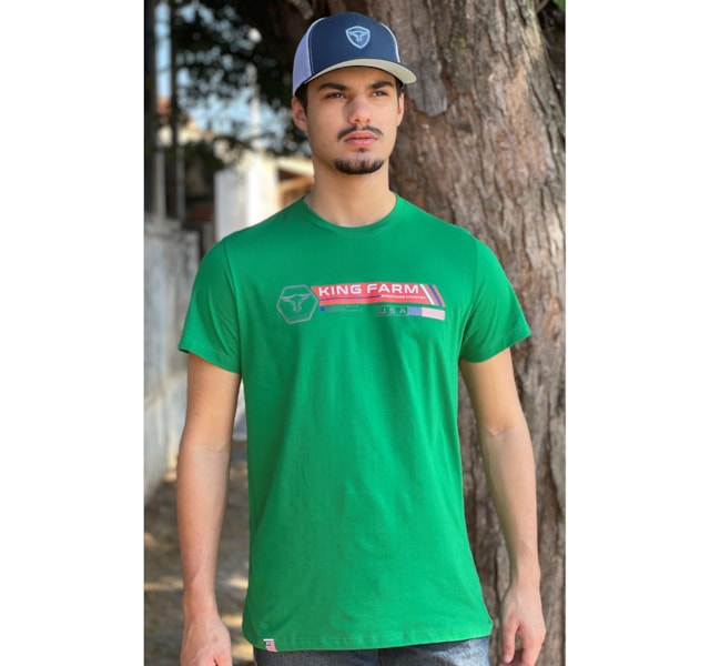 Camiseta King farm 708 Verde