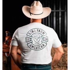 Camiseta King Farm Branco GCM-785
