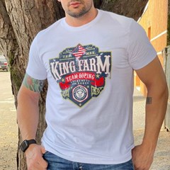 Camiseta King Farm Branco GCM578