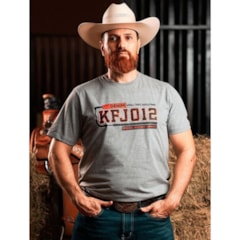 Camiseta King Farm Cinza Mescla GCM-750