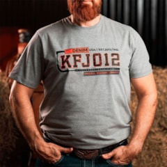 Camiseta King Farm Cinza Mescla GCM-750