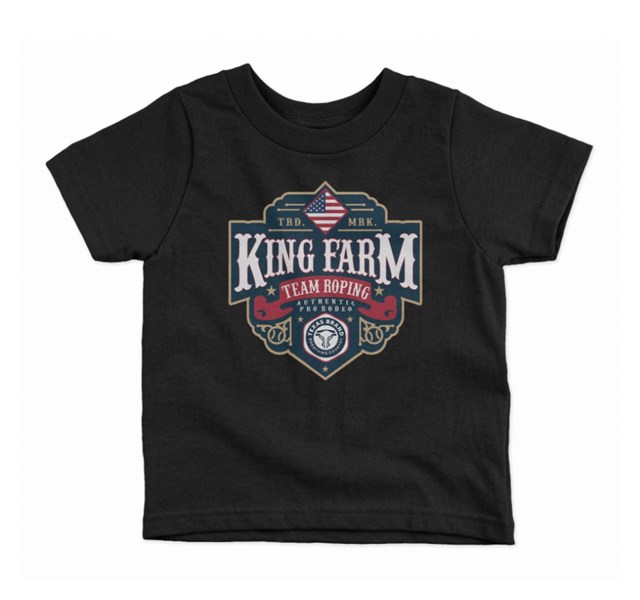 Camiseta King Farm Infantil GCK578 Preto