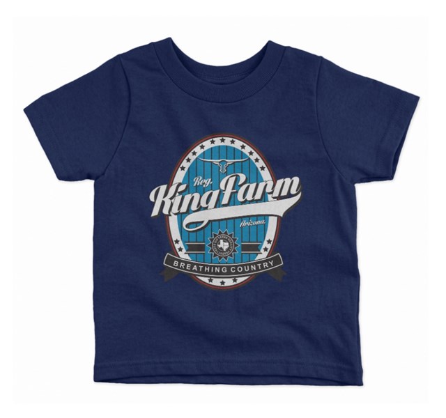 Camiseta King Farm Infantil GCK579 Azul Marinho