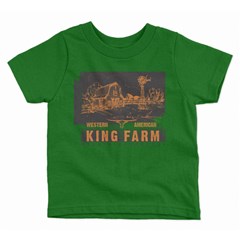 Camiseta King Farm Infantil GCK591 Verde