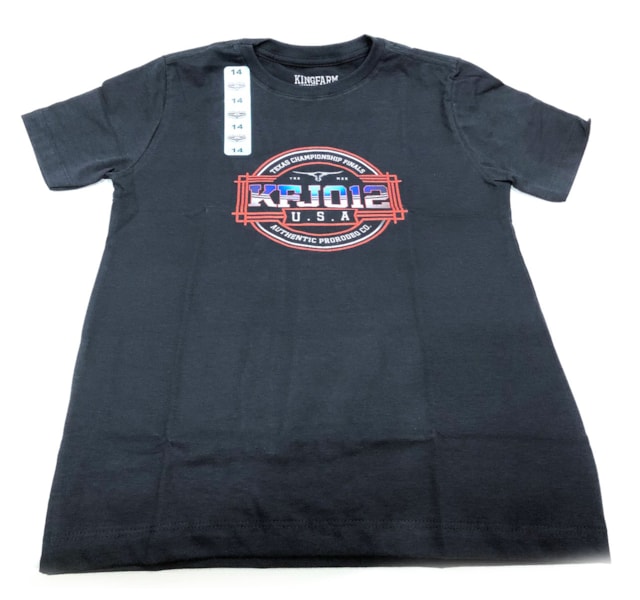 Camiseta King Farm Infantil Preto 744