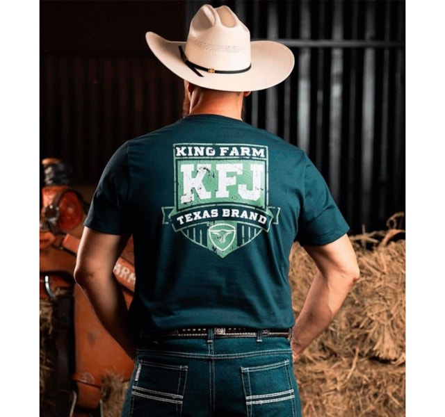 Camiseta King Farm Marinho GCM-794