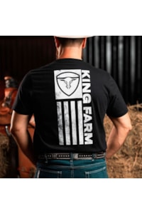 Camiseta King Farm Preto GCM-783