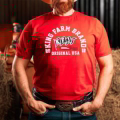 Camiseta King Farm Vermelho GCM-792
