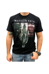 Camiseta Mexican Shirts Wild Life Preto