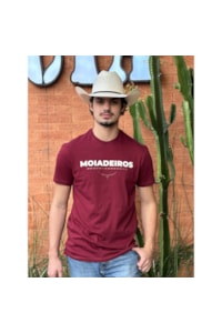 Camiseta Moiadeiros MC667 Vinho