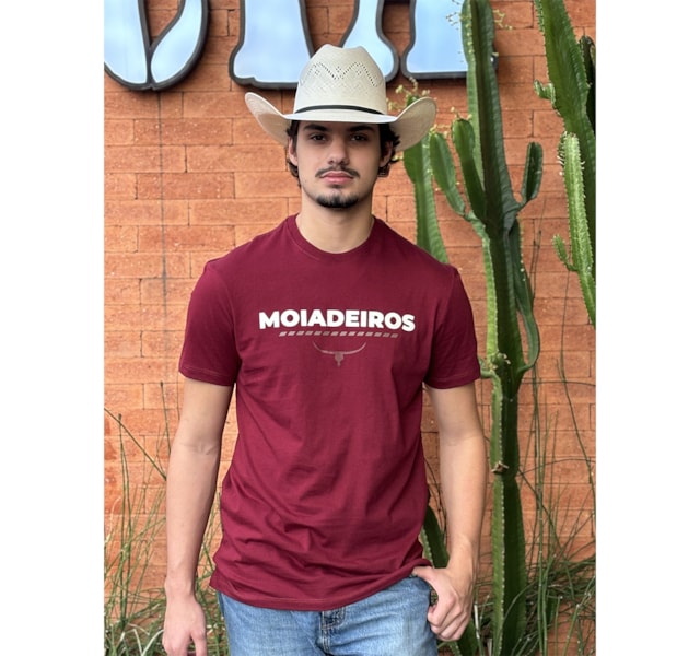 Camiseta Moiadeiros MC667 Vinho