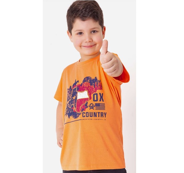 Camiseta Ox Horns Infantil 5148