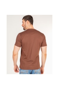 Camiseta Ox Horns Marrom 8044