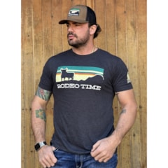 Camiseta Rodeo Time T-08 Grafite Mescla