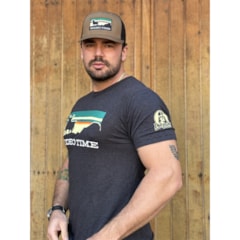 Camiseta Rodeo Time T-08 Grafite Mescla