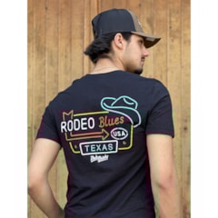 Camiseta Rodeo Time T-108 Preto Mescla