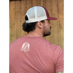 Camiseta Rodeo Time T-124 Vermelho Mescla