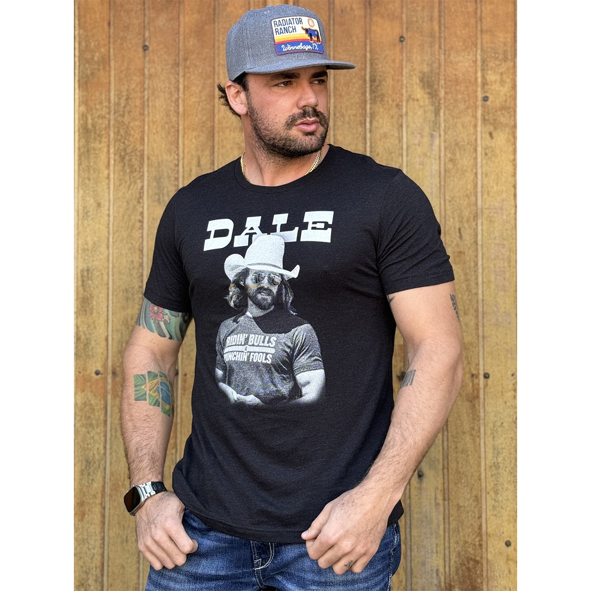 Camiseta TXC 192755 Preto Mescla | Cris & Cia
