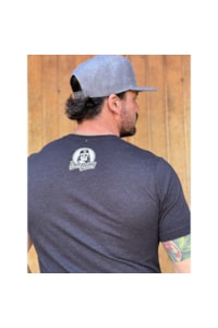 Camiseta Rodeo Time T-141 Preto Mescla
