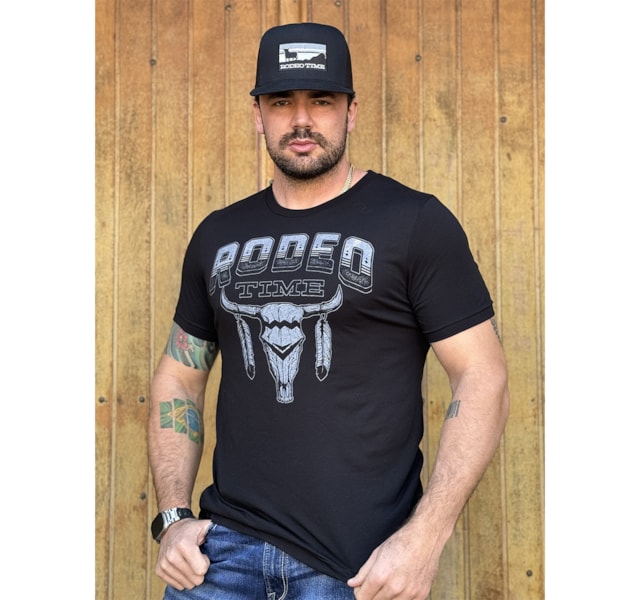 Camiseta Rodeo Time T-44 Preto