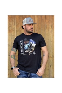 Camiseta Rodeo Time T-62 Preto Mescla