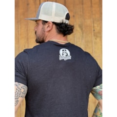 Camiseta Rodeo Time T-62 Preto Mescla