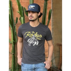 Camiseta Rodeo Time T-82 Cinza Mescla
