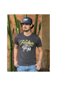 Camiseta Rodeo Time T-82 Cinza Mescla