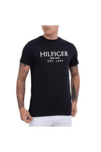 Camiseta Tommy Hilfiger Plus Size THMW0MW37920-THBDS