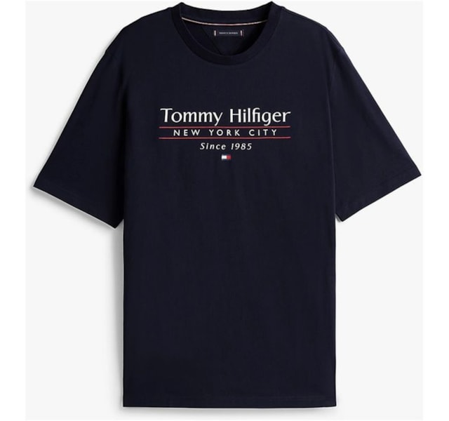 Camiseta Tommy Hilfiger Plus Size THMW0MW9919-THDW5