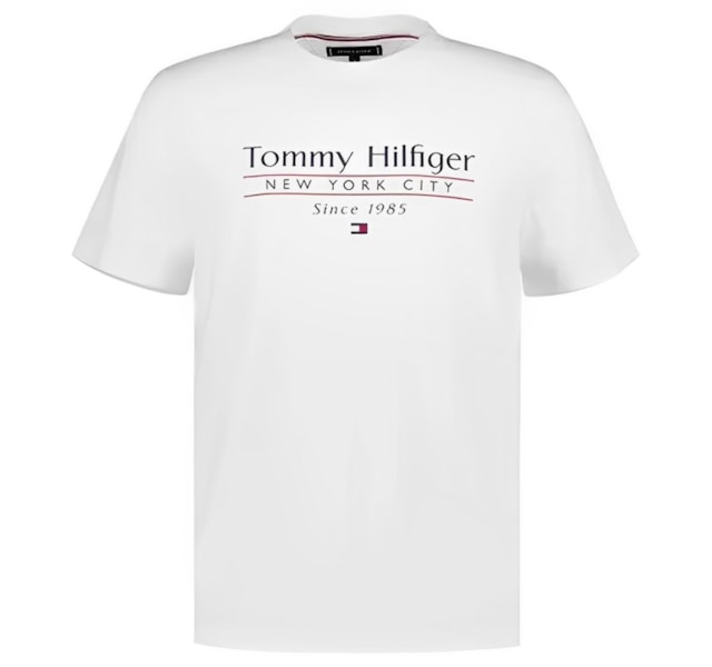 Camiseta Tommy Hilfiger Plus Size THMW0MW9919-THYBR