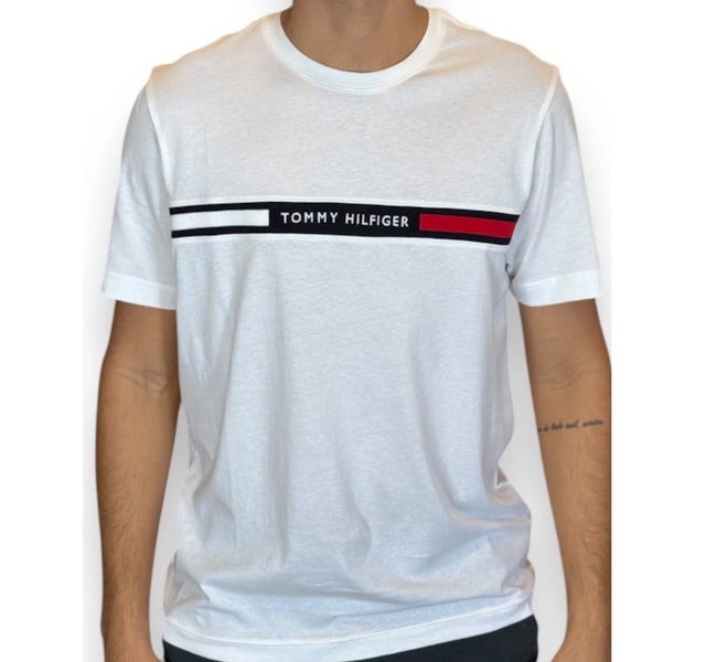 Camiseta Tommy Hilfiger- THMW0MW36498-THYBR