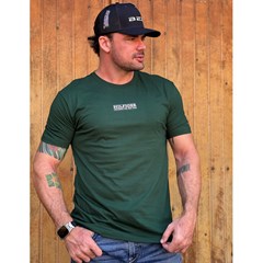 Camiseta Tommy Hilfiger Verde Escuro THMW0MW36425-THMBP