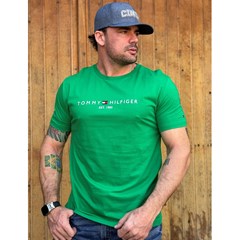 Camiseta Tommy Hilfiger Verde THMW0MW33408-THYBR