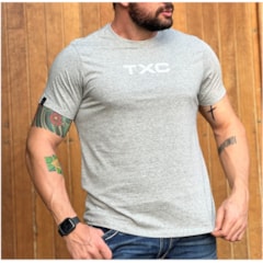 Camiseta TXC 191324 Cinza Mescla