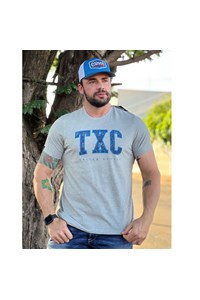 Camiseta TXC 191407 Cinza Mescla